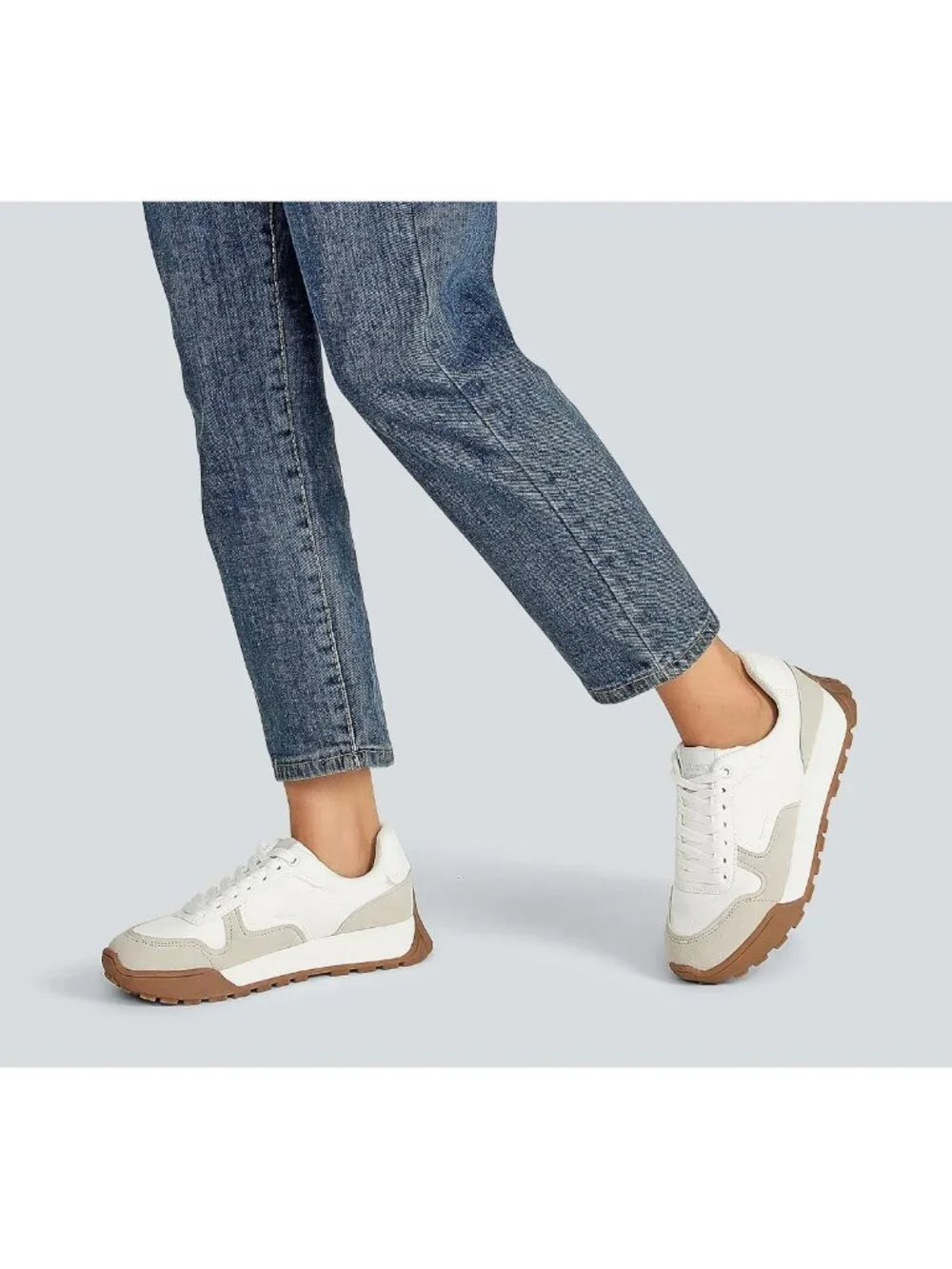 Stylish Women's Platform Canvas Sneakers - Casual Comfort & Trendy Design